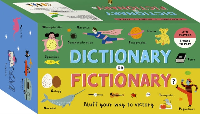 Dictionary or Fictionary? : A word game for all the family: Bluff your way to victory - Book from The Bookhouse Broughty Ferry- Just £17.99! Shop now