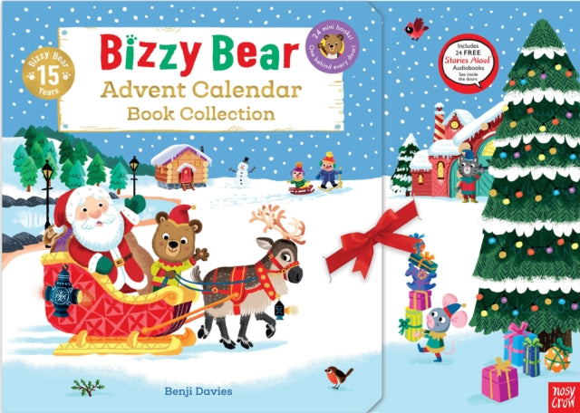 Bizzy Bear Advent Calendar Book Collection : with 24 mini storybook surprises! - Book from The Bookhouse Broughty Ferry- Just £25! Shop now