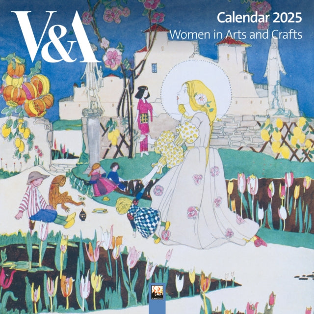 V&A: Women in Arts and Crafts Wall Calendar 2025 (Art Calendar) - Book from The Bookhouse Broughty Ferry- Just £10.99! Shop now