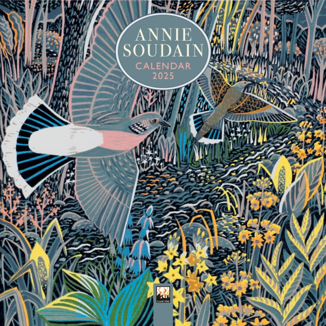 Annie Soudain Mini Wall Calendar 2025 (Art Calendar) - Book from The Bookhouse Broughty Ferry- Just £6.99! Shop now