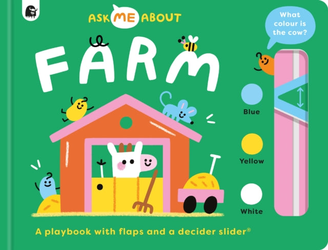 Farm : A playbook with flaps and a decider slider® - Book from The Bookhouse Broughty Ferry- Just £9.99! Shop now