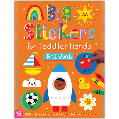 Big Stickers for Toddler Hands: First Words - Book from The Bookhouse Broughty Ferry- Just £4.99! Shop now