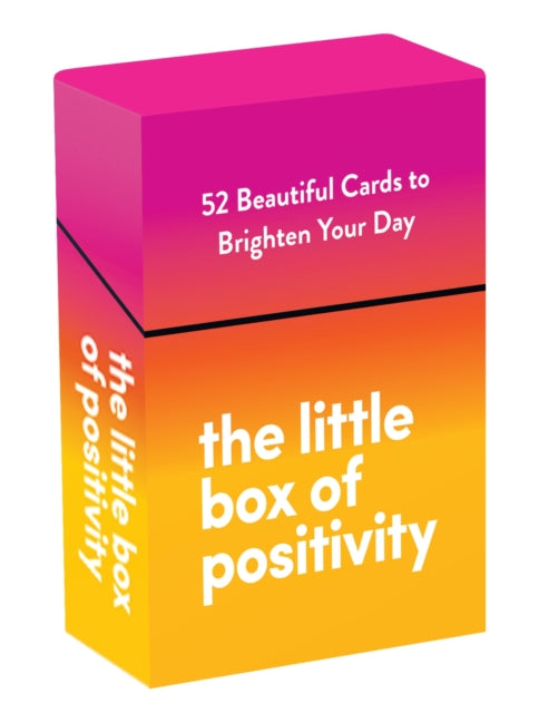The Little Box of Positivity : 52 Beautiful Cards to Brighten Your Day - Book from The Bookhouse Broughty Ferry- Just £8.99! Shop now