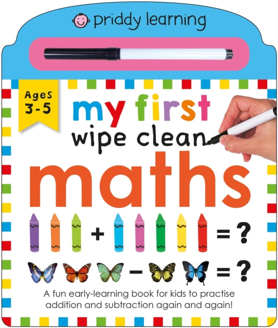 My First Wipe Clean Maths - Book from The Bookhouse Broughty Ferry- Just £8.99! Shop now