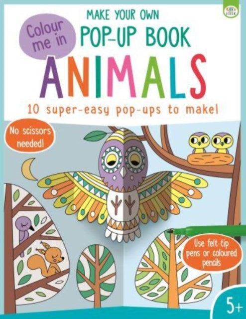 Make Your Own Pop Up Book Animals - Book from The Bookhouse Broughty Ferry- Just £7.99! Shop now