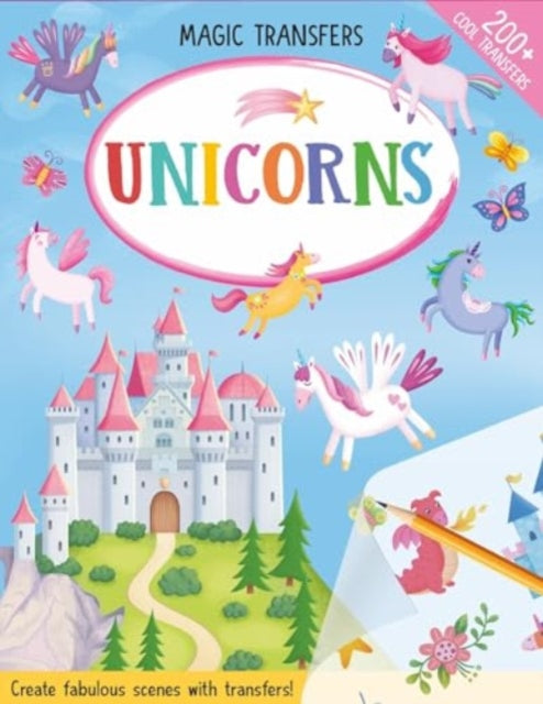 Magic Transfers - Unicorns - Book from The Bookhouse Broughty Ferry- Just £9.99! Shop now