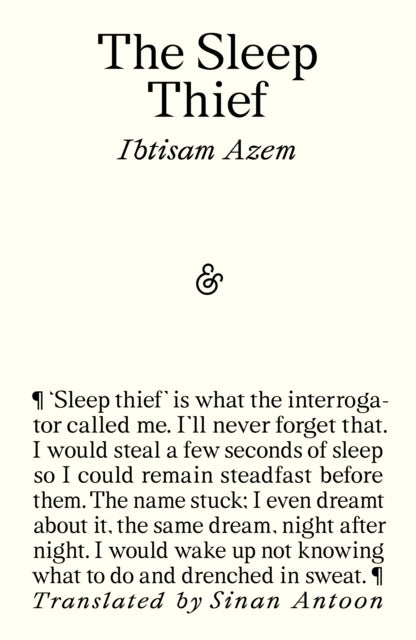 The Sleep Thief - Book from The Bookhouse Broughty Ferry- Just £14.99! Shop now