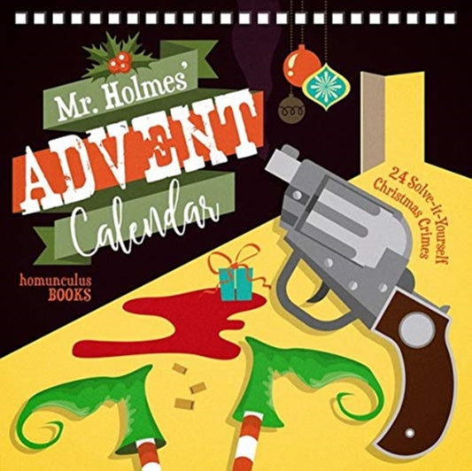 MR HOLMES' ADVENT CALENDAR: 24 SOLVE-ITS - Book from The Bookhouse Broughty Ferry- Just £14.99! Shop now