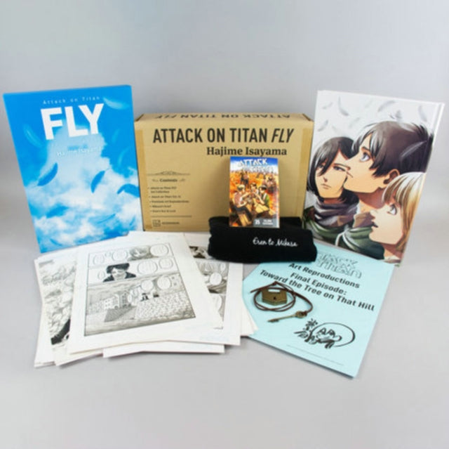 Attack on Titan 35: FLY Collector's Box Set - Book from The Bookhouse Broughty Ferry- Just £249.99! Shop now