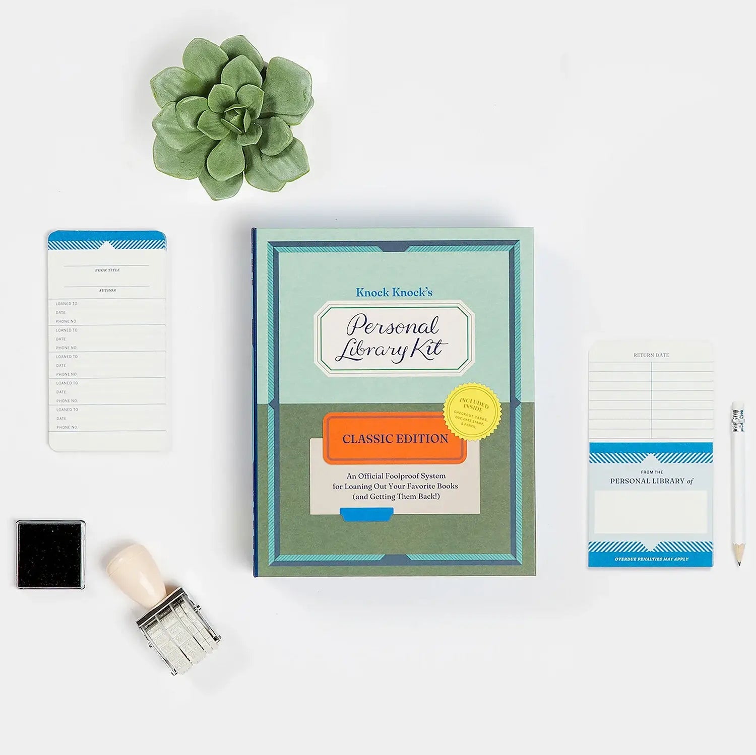 Knock Knock Personal Library Kit Classic Edition PLK Book Bo -  from The Bookhouse Broughty Ferry- Just £18.99! Shop now