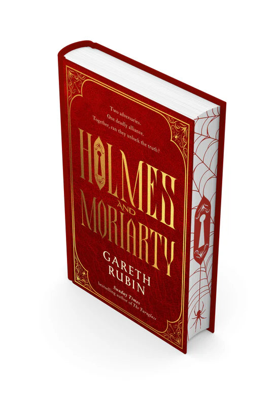 Holmes and Moriarty - Signed Indie Exclusive Edition with Sprayed Edges - Book from The Bookhouse Broughty Ferry- Just £18.99! Shop now