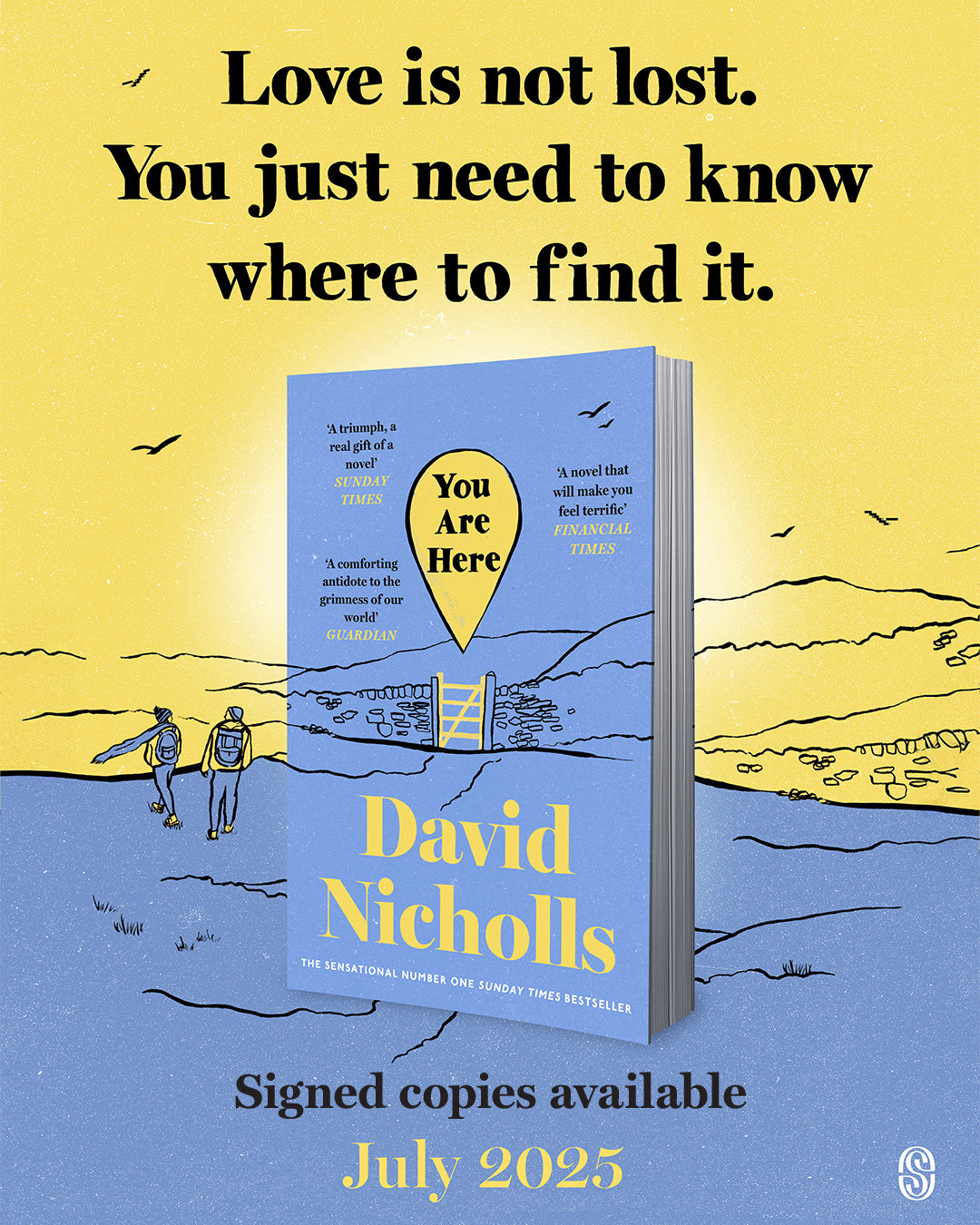 You Are Here - INDIE BOOKSHOP EXCLUSIVE SIGNED EDITION - Book from The Bookhouse Broughty Ferry- Just £10.99! Shop now