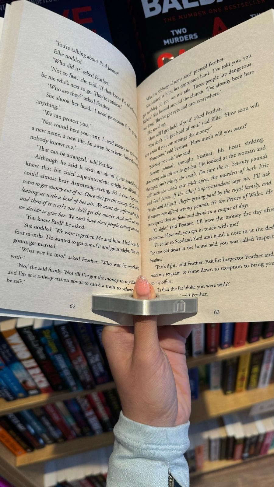 Book Page Holder - Gift from The Bookhouse Broughty Ferry- Just £2.99! Shop now