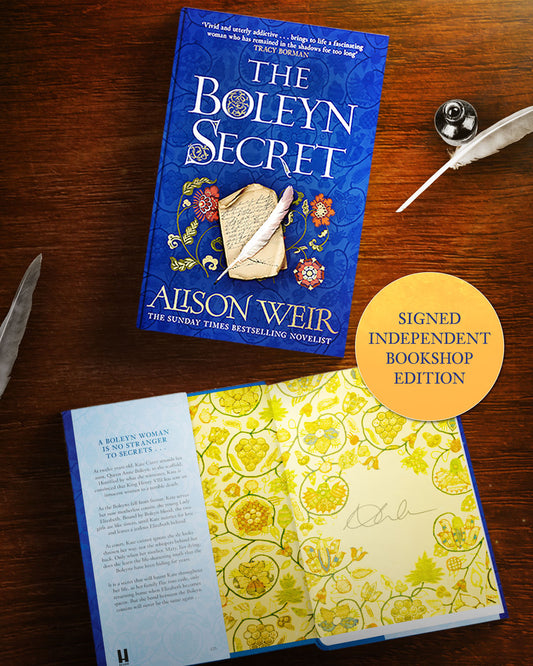 The Boleyn Secret - SIGNED INDEPENDENT BOOKSHOP EDITION - Book from The Bookhouse Broughty Ferry- Just £22.50! Shop now