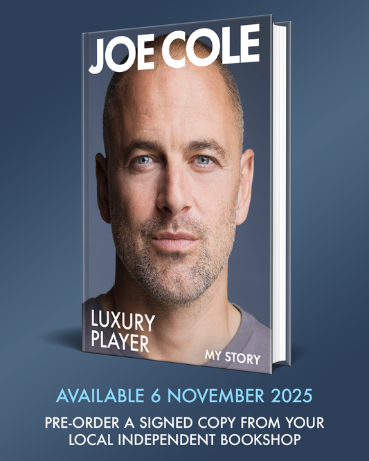 Joe Cole, Luxury Player - SIGNED EDITION - Book from The Bookhouse Broughty Ferry- Just £22.50! Shop now