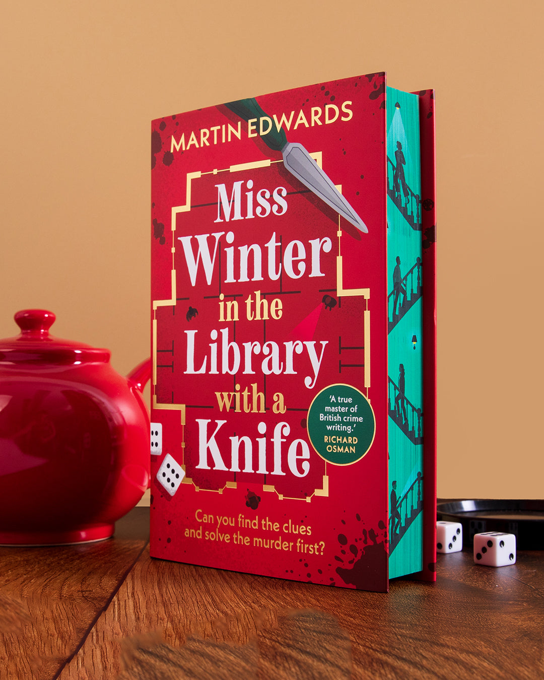 Miss Winter in the Library with a Knife - Book from The Bookhouse Broughty Ferry- Just £16.99! Shop now