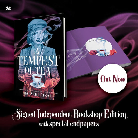 A Tempest of Tea : SIGNED INDEPENDENT BOOKSHOP EDITION WITH SPECIAL ENDPAPERS - Book from The Bookhouse Broughty Ferry- Just £16.99! Shop now