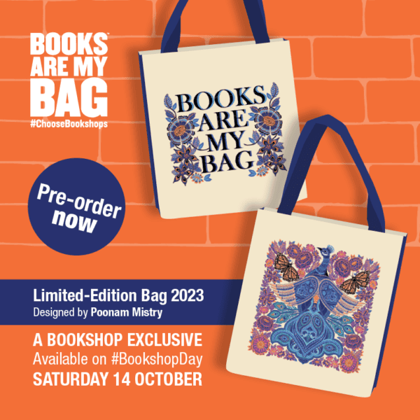 Poonam Mistry Tote Bag - LIMITED EDITION - Tote bag from The Bookhouse Broughty Ferry- Just £13.99! Shop now