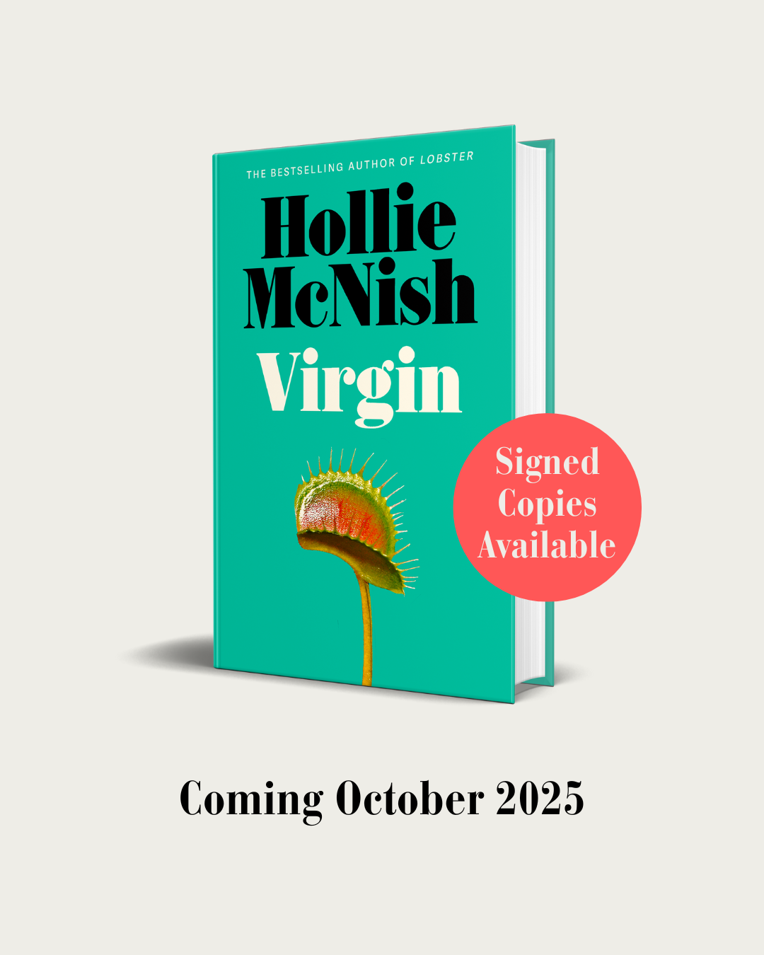 Virgin - SIGNED EDITION - Book from The Bookhouse Broughty Ferry- Just £14.99! Shop now