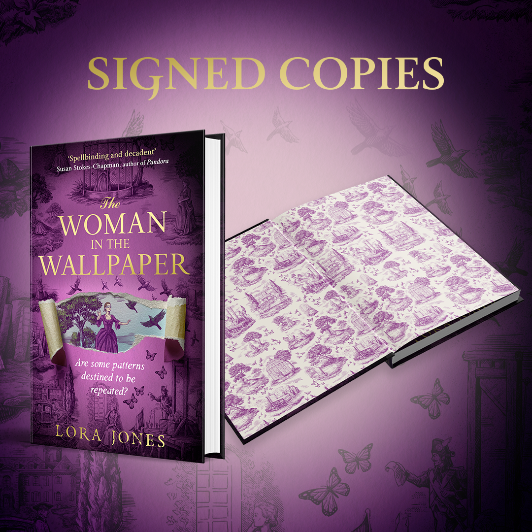 The Woman In The Wallpaper - SIGNED EDITION - Book from The Bookhouse Broughty Ferry- Just £18.99! Shop now