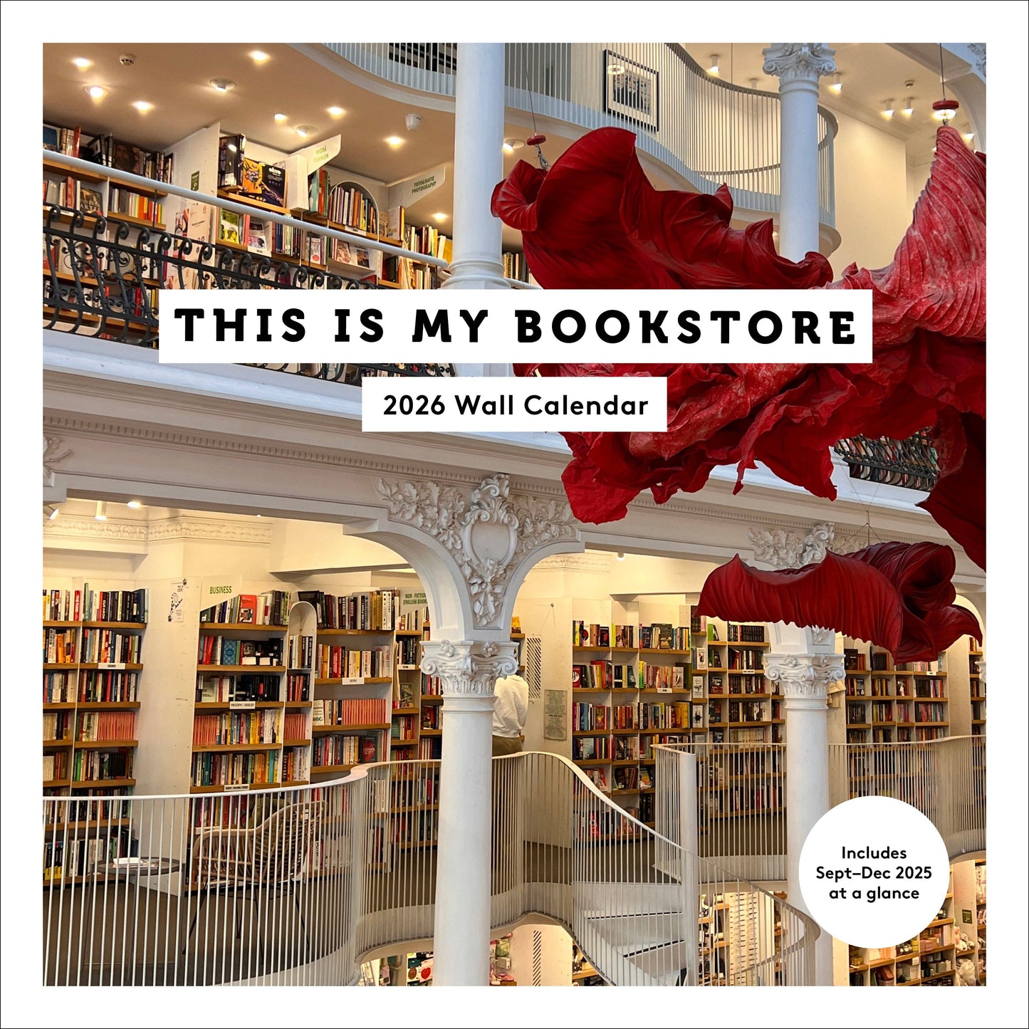 This Is My Bookstore 2026 Wall Calendar (Calendar) -  from The Bookhouse Broughty Ferry- Just £11.66! Shop now