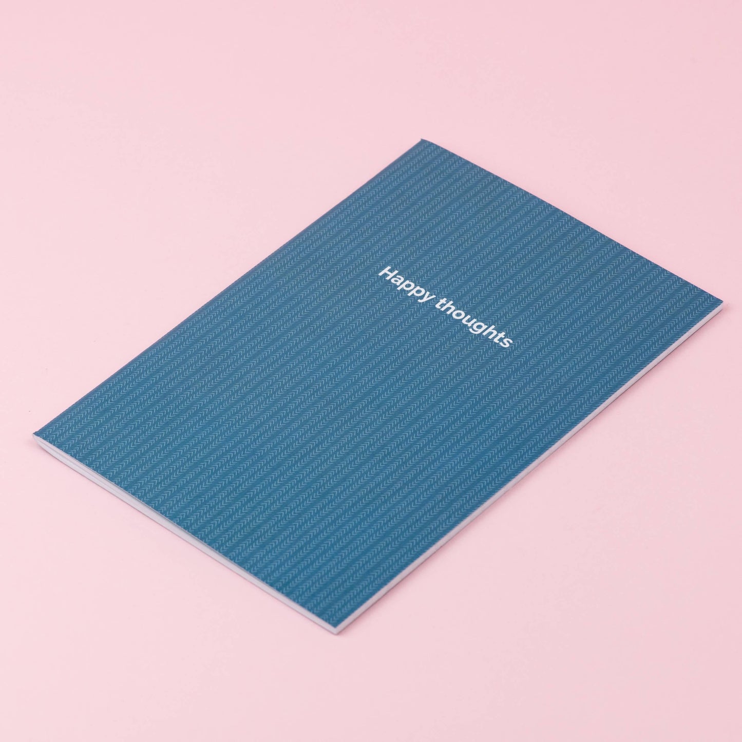 Happy thoughts gratitude notebook - A5 lined green teal - Gift Cards from The Bookhouse Broughty Ferry- Just £6! Shop now