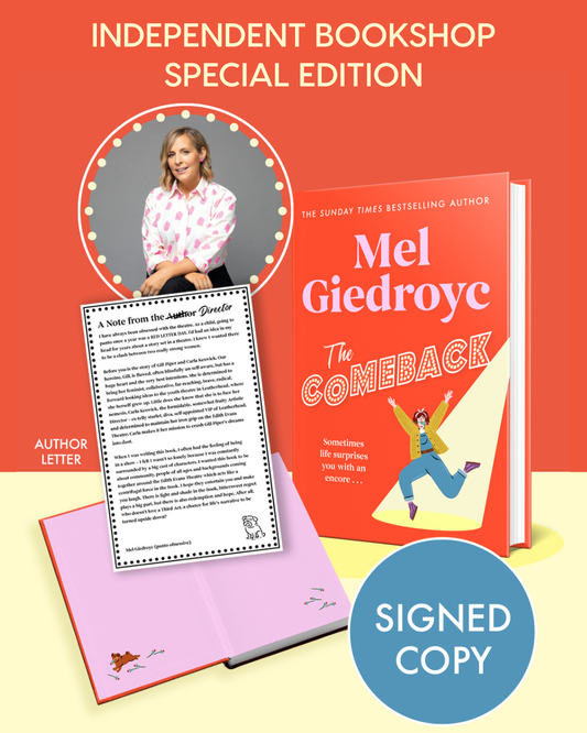 The Comeback - SIGNED EDITION - Book from The Bookhouse Broughty Ferry- Just £18! Shop now