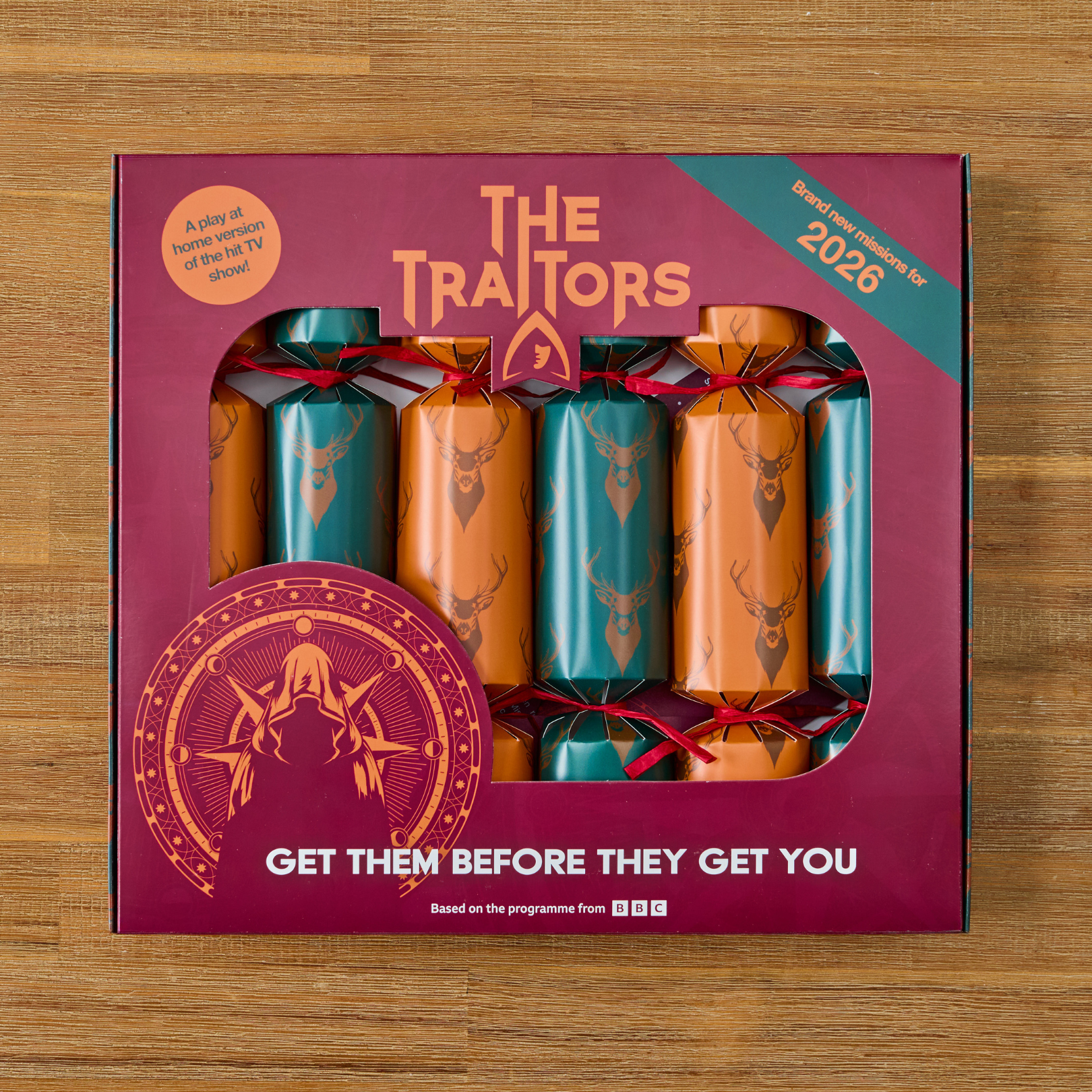 Traitors 2026 | Christmas Crackers | NEW Christmas 2026! -  from The Bookhouse Broughty Ferry- Just £22.50! Shop now