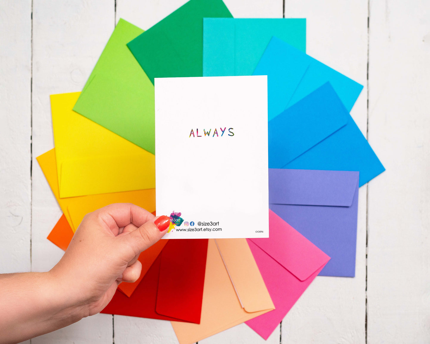 Love You Abstract Text Anniversary Card or Valentine's Card -  from The Bookhouse Broughty Ferry- Just £2.95! Shop now