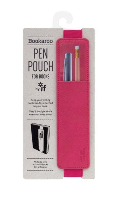 Bookaroo Pen Pouch - Pink - Gift from The Bookhouse Broughty Ferry- Just £7.99! Shop now