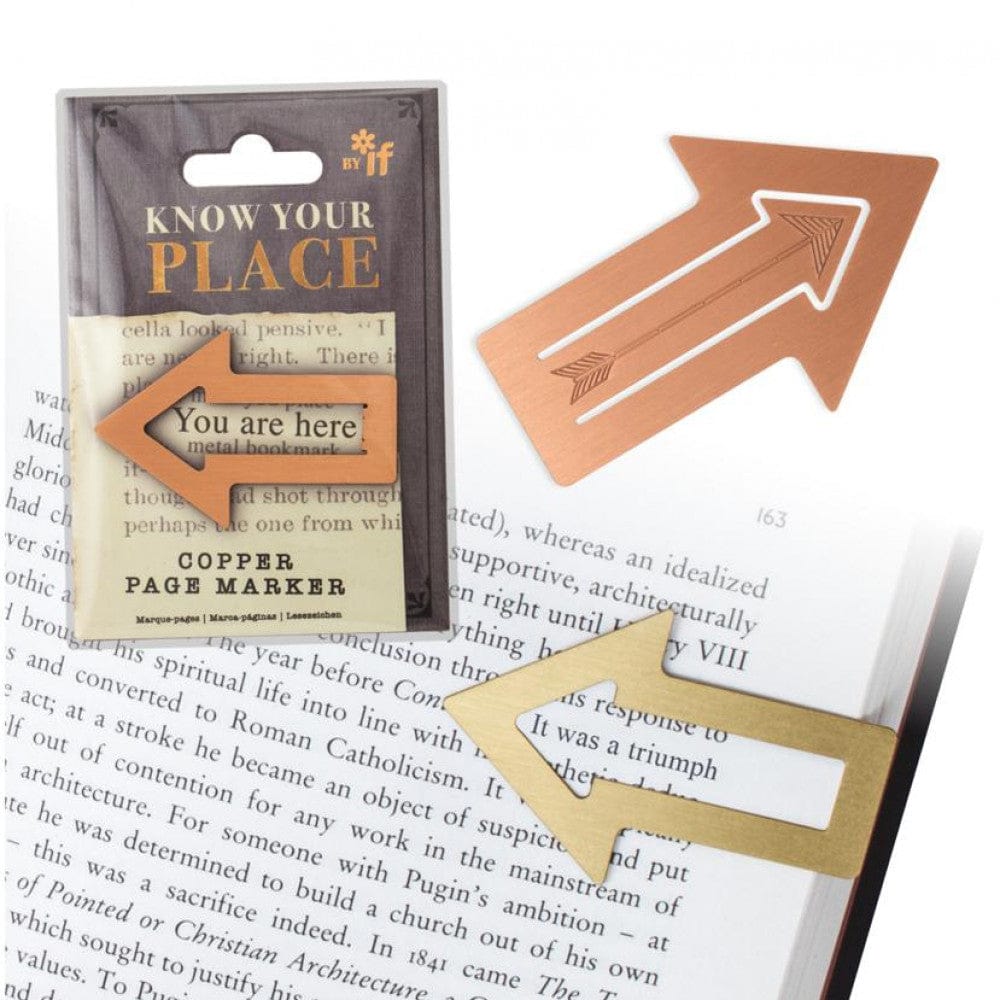 BRASS - KNOW YOUR PLACE - Gift from The Bookhouse Broughty Ferry- Just £5.99! Shop now