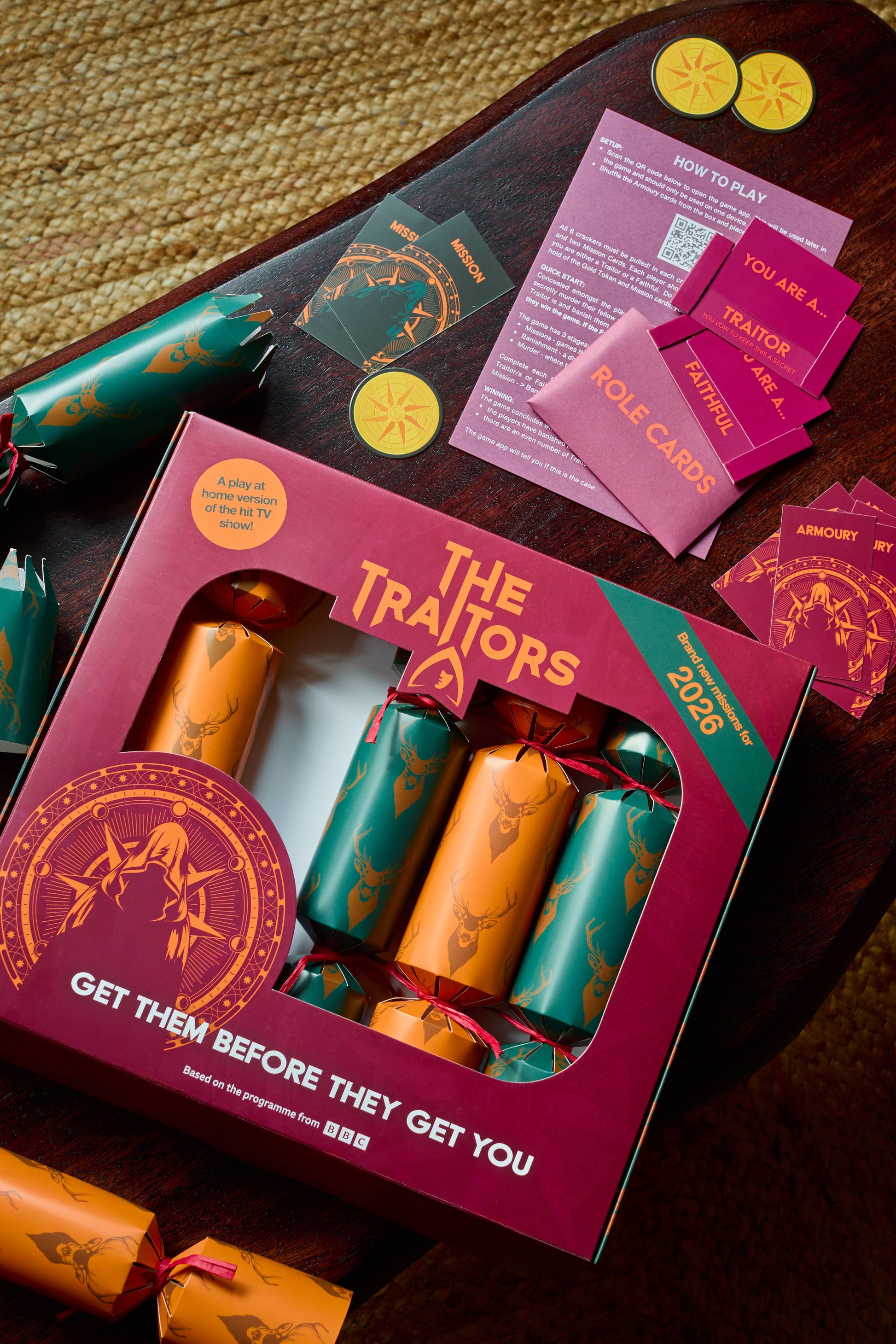 Traitors 2026 | Christmas Crackers | NEW Christmas 2026! -  from The Bookhouse Broughty Ferry- Just £22.50! Shop now