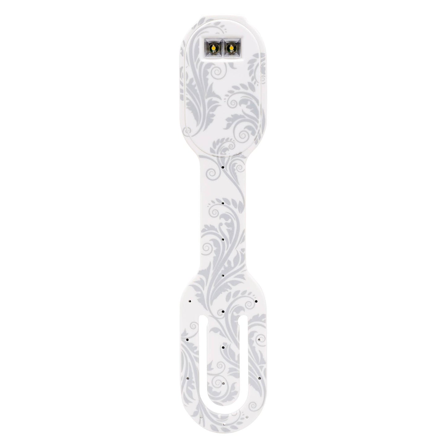 Flexilight Rechargeable Booklight & Bookmark - White Flowers - Book Accessory from The Bookhouse Broughty Ferry- Just £19.99! Shop now