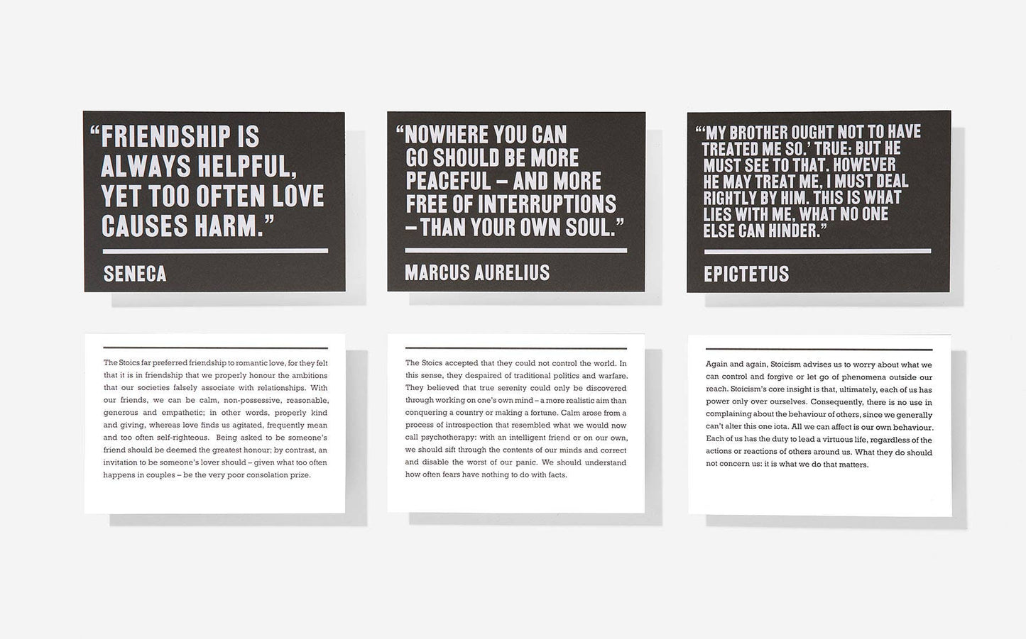 Stoicism Prompt Card Set, Father's Day Gift -  from The Bookhouse Broughty Ferry- Just £15! Shop now