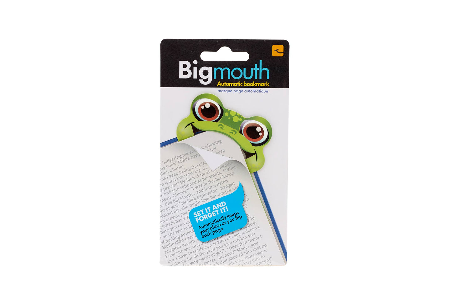 Magnetic Bigmouth Bookmark - Frog - Bookmark from The Bookhouse Broughty Ferry- Just £3.99! Shop now