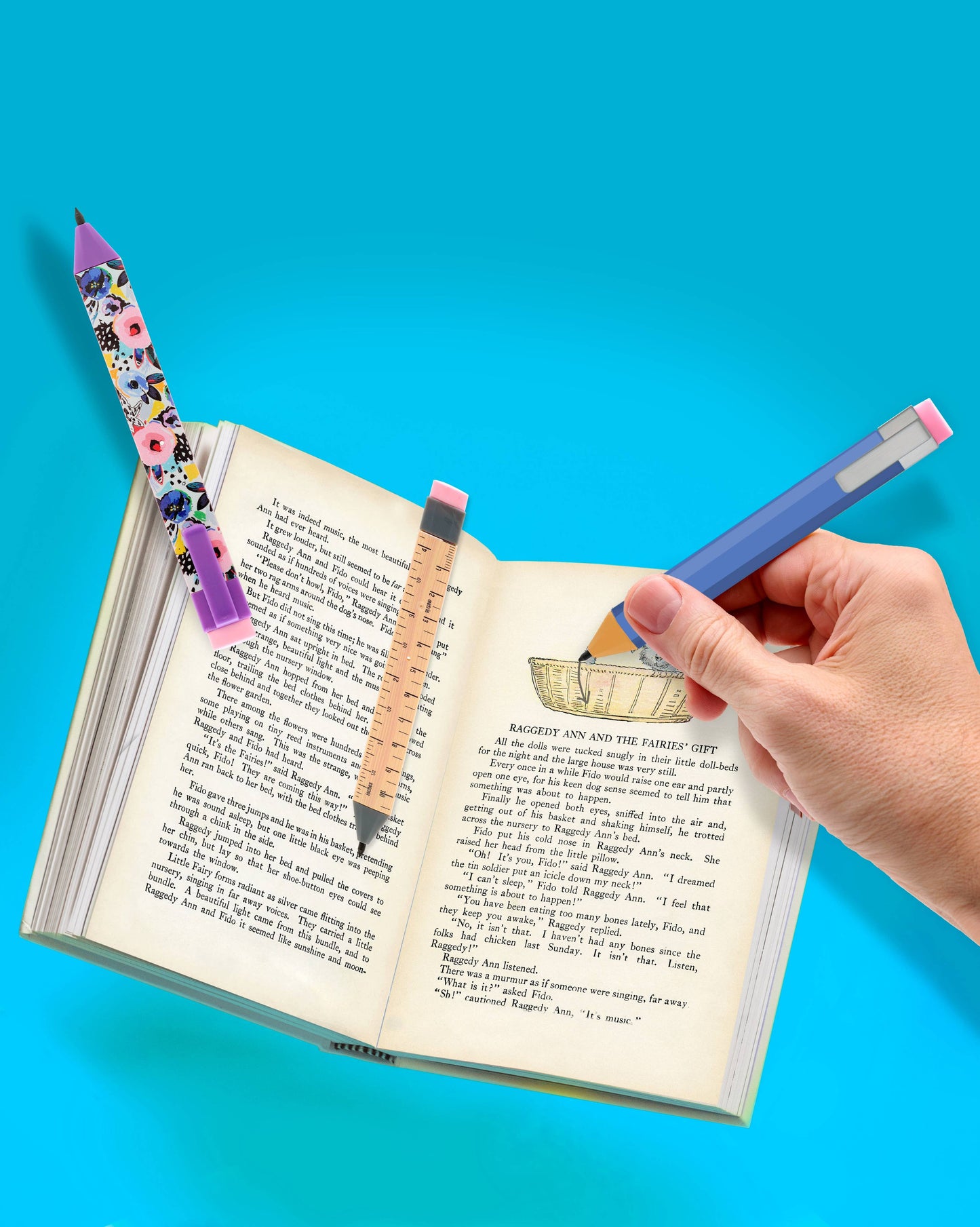 Pencilmark/ Bookmark - Avocado -  from The Bookhouse Broughty Ferry- Just £4.99! Shop now