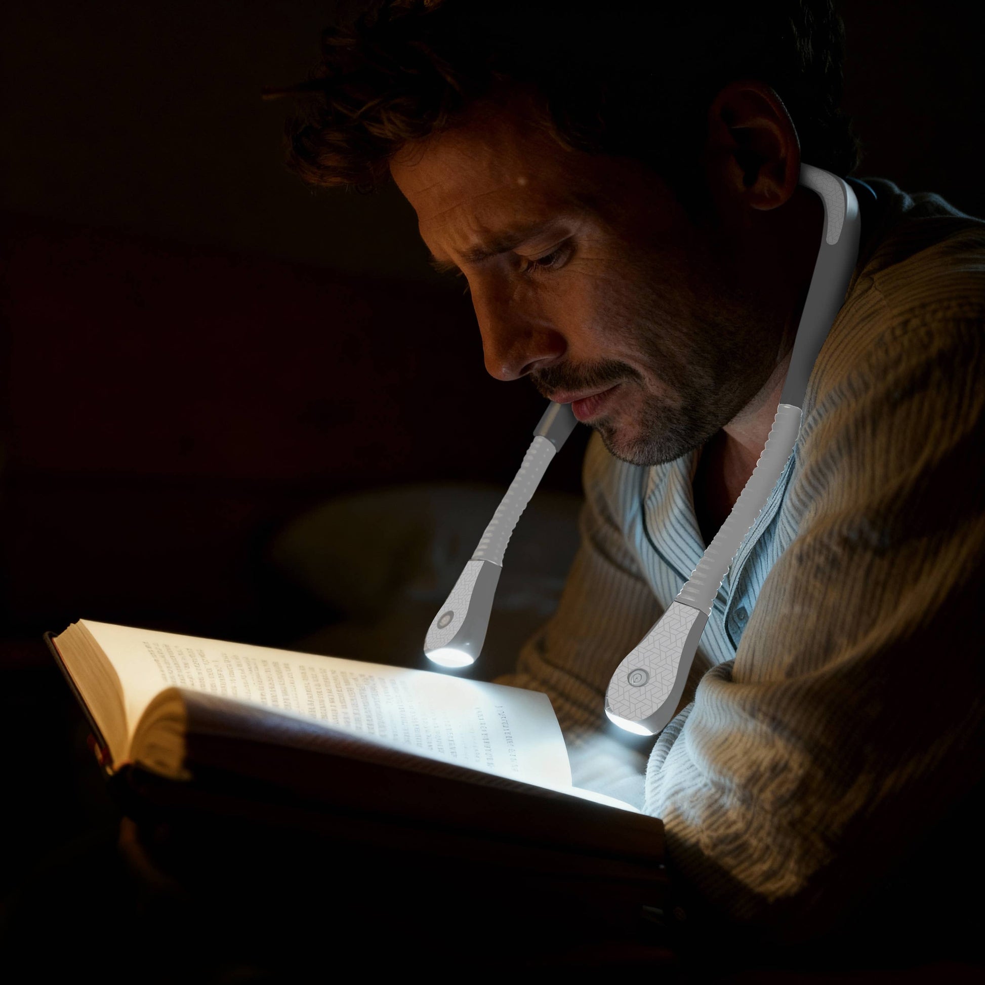 Neklite Booklight - White - Book Accessory from The Bookhouse Broughty Ferry- Just £26.99! Shop now