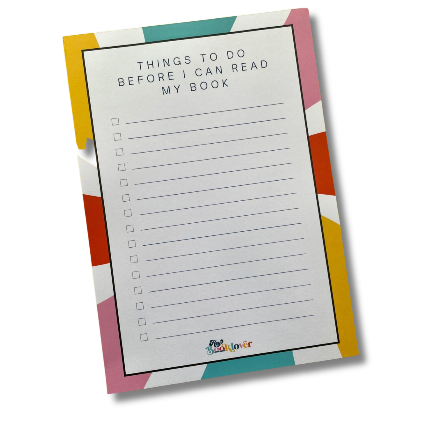 Book Lover Things To Do Notepad -  from The Bookhouse Broughty Ferry- Just £7.99! Shop now