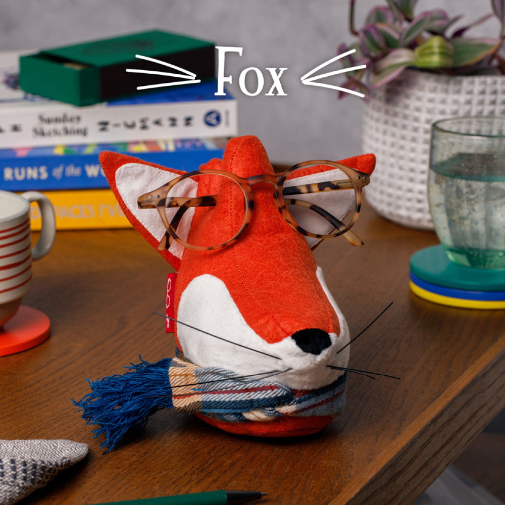 The Secret Spectacle Society Glasses Stand - Fox - Book from The Bookhouse Broughty Ferry- Just £19.99! Shop now