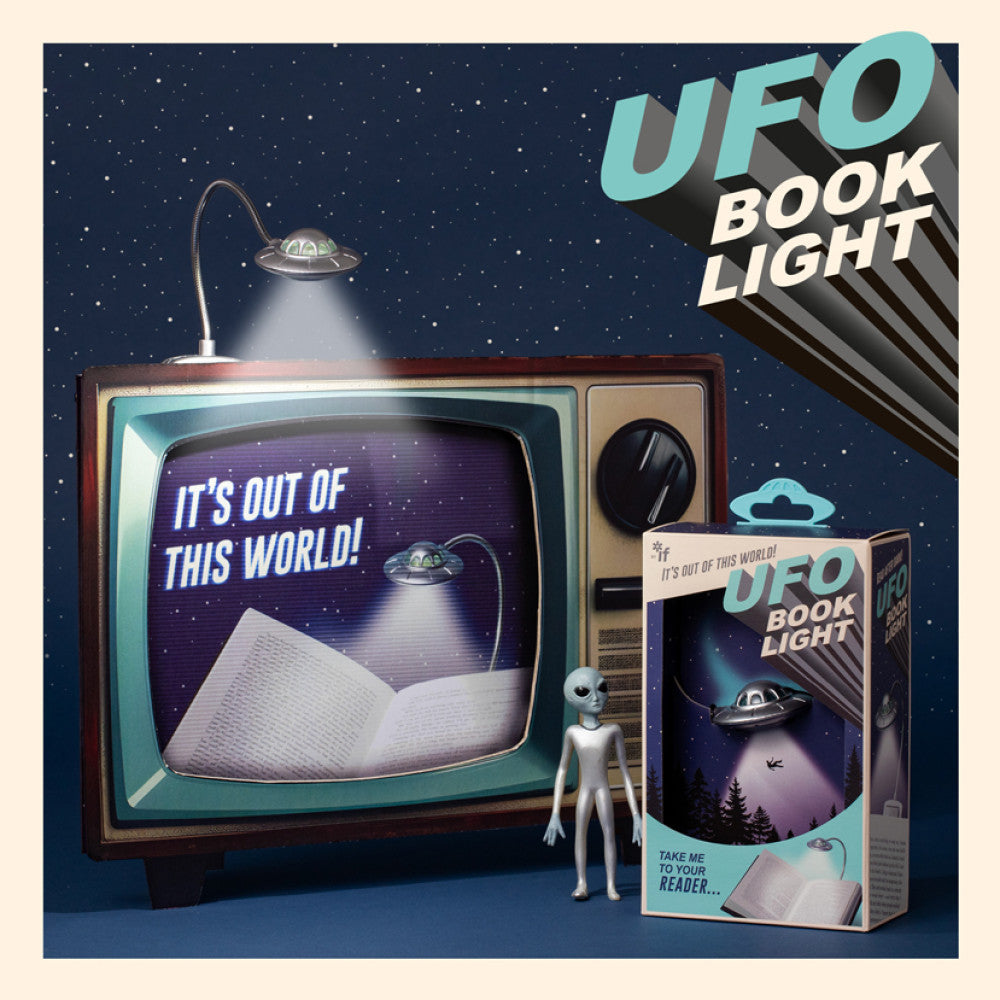 UFO BOOK LIGHT -  from The Bookhouse Broughty Ferry- Just £19.99! Shop now