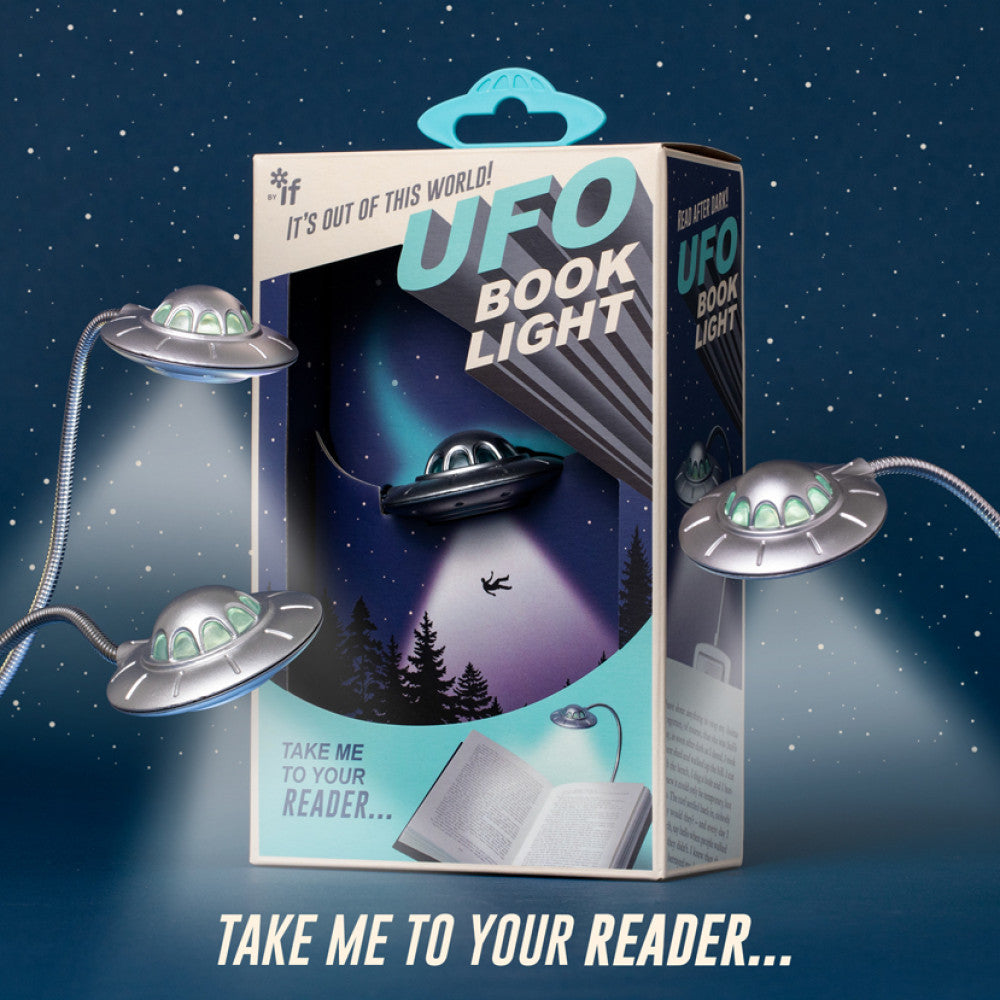 UFO BOOK LIGHT -  from The Bookhouse Broughty Ferry- Just £19.99! Shop now