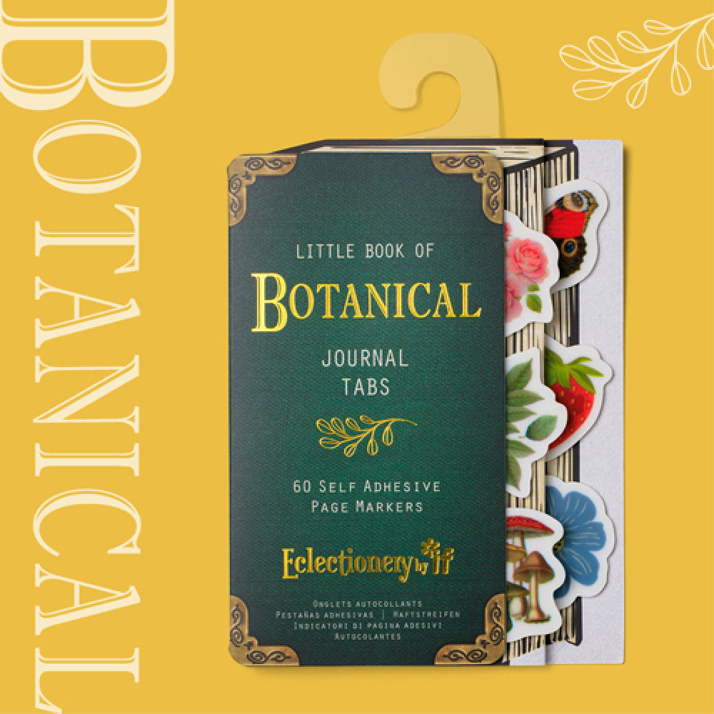 Electrionery Journal Tab - Botanical - Gift from The Bookhouse Broughty Ferry- Just £4.99! Shop now