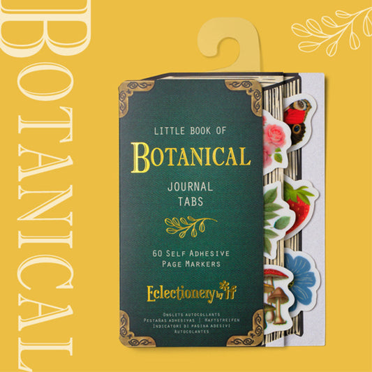 Electrionery Journal Tab - Botanical - Gift from The Bookhouse Broughty Ferry- Just £4.99! Shop now