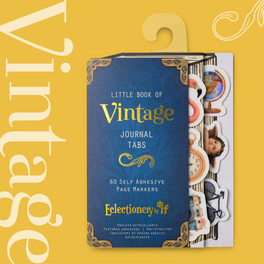 Eclectionery Journal Tabs - Vintage - Gift from The Bookhouse Broughty Ferry- Just £4.99! Shop now