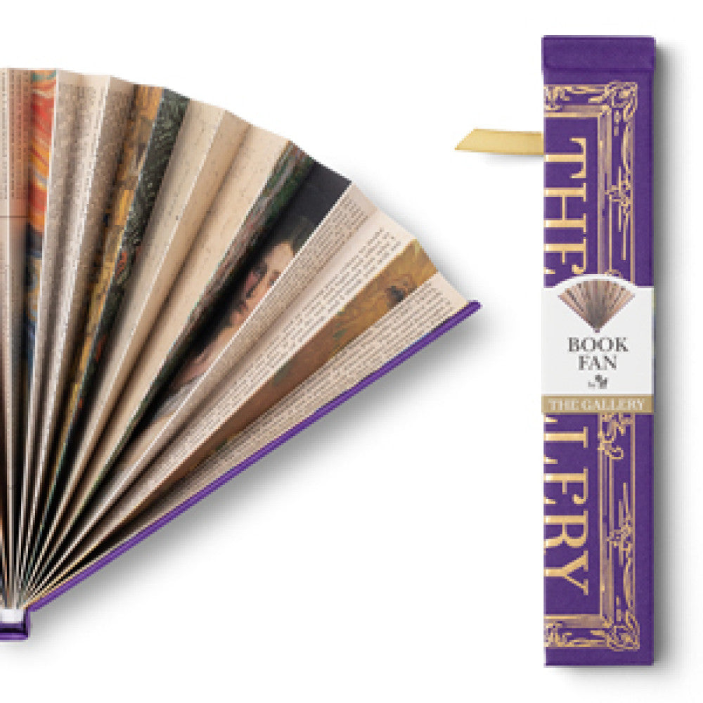 Book Fan - The Gallery - Gift from The Bookhouse Broughty Ferry- Just £8.99! Shop now