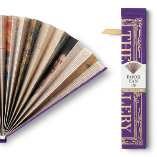 Book Fan - The Gallery - Gift from The Bookhouse Broughty Ferry- Just £8.99! Shop now