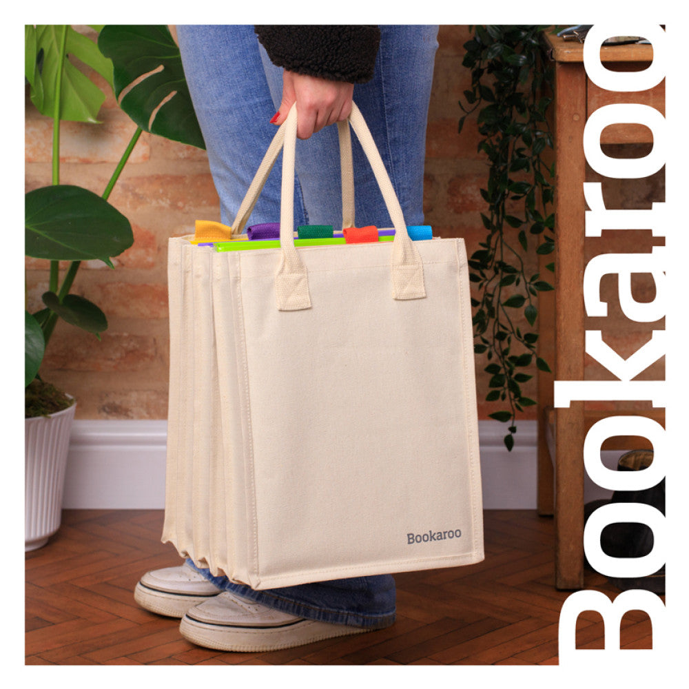 BOOKAROO BAGAROO - BRIGHT - Book Accessory from The Bookhouse Broughty Ferry- Just £26.99! Shop now