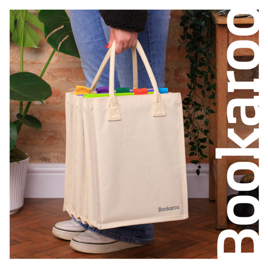 BOOKAROO BAGAROO - BRIGHT - Book Accessory from The Bookhouse Broughty Ferry- Just £26.99! Shop now