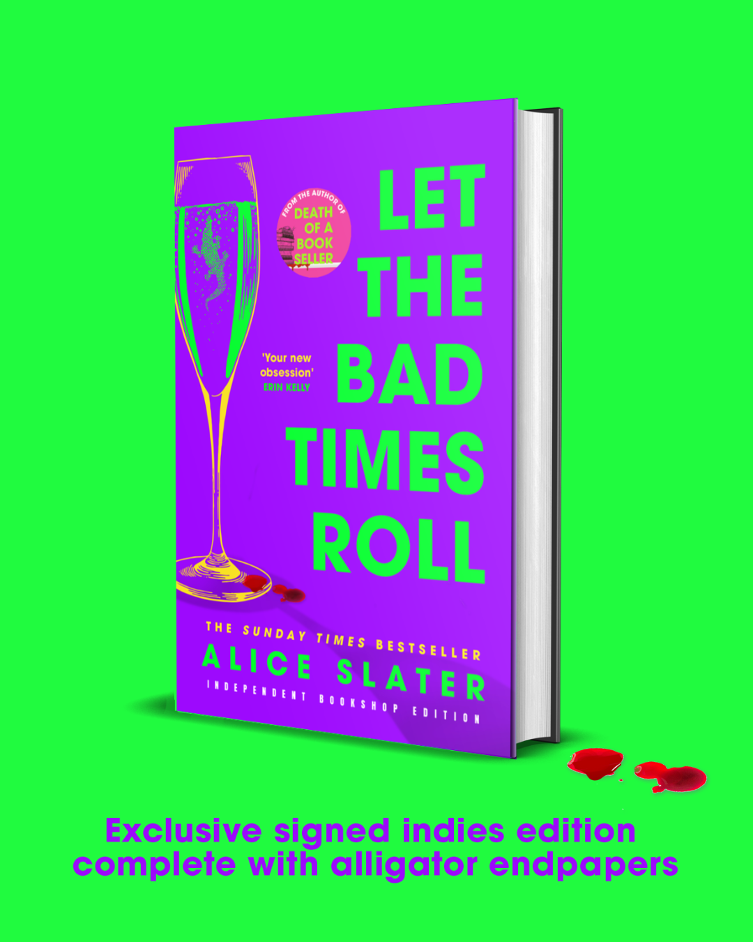 Let the Bad Times Roll - SIGNED INDIES EXCLUSIVE EDITION - Book from The Bookhouse Broughty Ferry- Just £18! Shop now