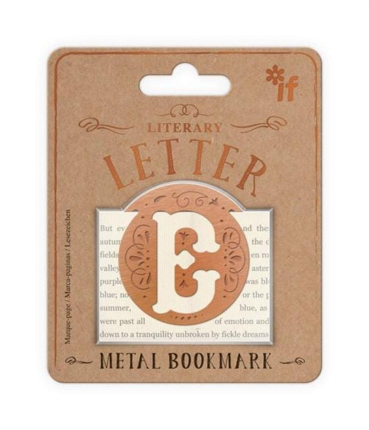 Literary Letters Bookmarks - Letters E - Gift from The Bookhouse Broughty Ferry- Just £5.99! Shop now